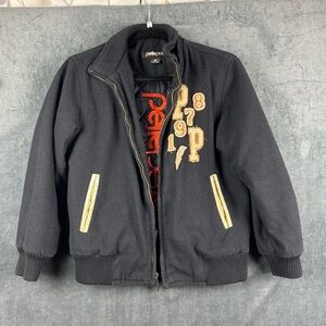 Pelle Pelle Come Out Fighting Youth Medium Varsity Jacket **see description